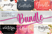 Elegant Script Font Bundle, a Script Font by Byuly Ayika (Thumbnail 1 of 34)