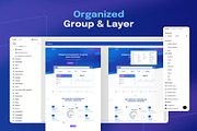 Saasly Tech SaaS Website and Mobile, an UI Kit Template by Creative Perspective (Thumbnail 8 of 8)