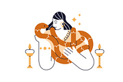 Fortune tellers or witches set, a Person Illustration by Good Studio (Thumbnail 7 of 10)