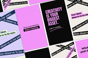 Instagram Template Business Creative, a Social Media Template by GAZINEOGRAPHIC