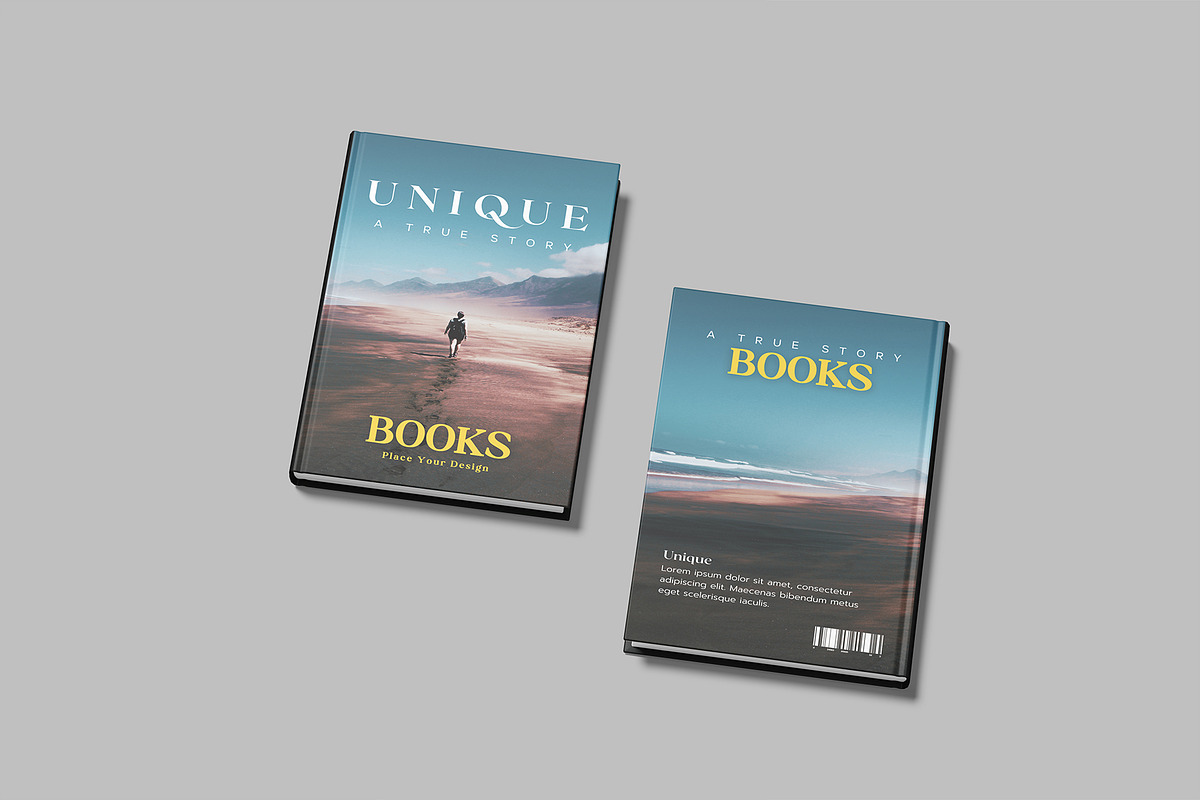 High Quality Book Cover Mockup, a Books & Magazine Mockup by lamorastudio (Photo 6 of 11)