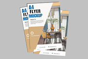 A4 Flyer Mockup, a Flyer Template by lamorastudio (Thumbnail 4 of 11)