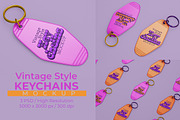 Vintage Style Keychain Mockup, a Product Mockup by McLittle Stock (Thumbnail 1 of 5)