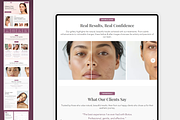 Aesthetics Wix Studio Website, a Wix Template by Kitteeh (Thumbnail 3 of 11)