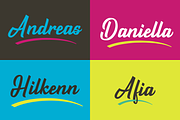 Cinferford - A sporty marker, a Script Font by The Traveling Fox (Thumbnail 5 of 6)