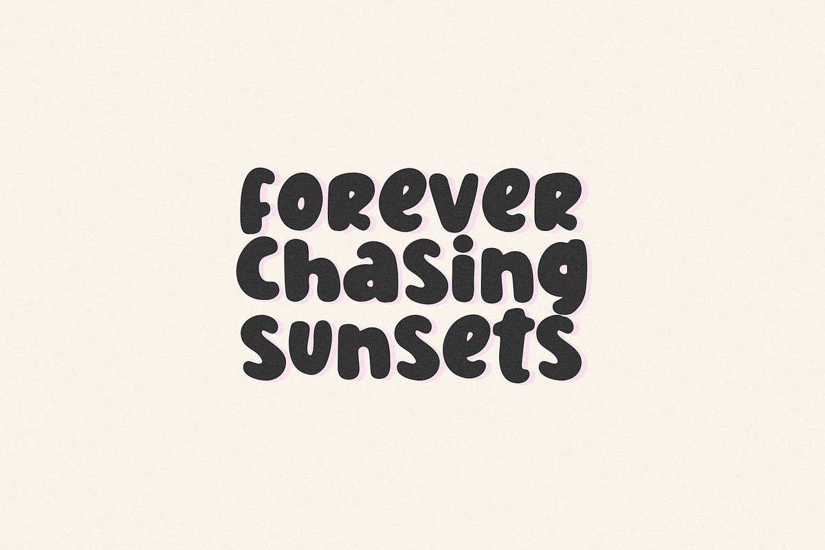 For Real | Bubbly Handwritten Font, a Font by KA Designs (Photo 7 of 9)