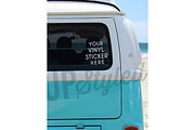 F183 Bumper Sticker Photo Mock Up ~ Product Mockups ~ Creative Market