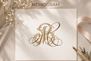 MB BM Wedding Monogram Logo, a Branding & Logo Template by LogoAV (Thumbnail 5 of 6)