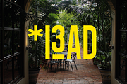 Blandit - Display & Logo Font family, a Sans Serif Font by Webhance Studio (Thumbnail 3 of 9)