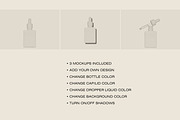 Square Dropper Bottle Mockup, a Packaging Mockup by Copal (Thumbnail 2 of 20)