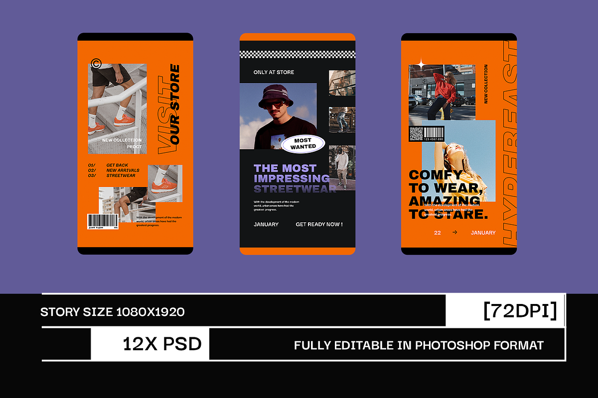 Krium Urban Instagram Template, a Social Media Template by Creatchees.std (Photo 5 of 5)