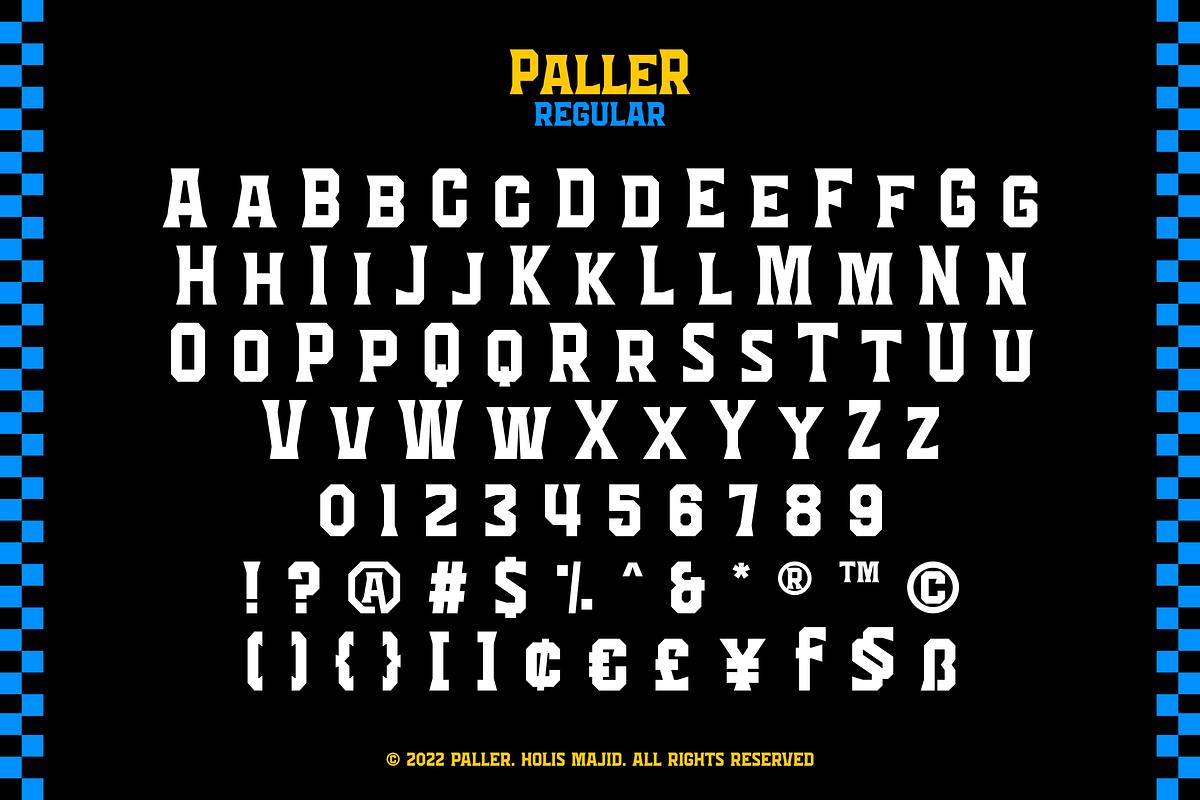 Paller Typeface, a Font by 24Design Studios (Photo 5 of 7)