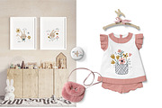 Cute Spring Bunnies Clipart, an Animal Illustration by Leysan Shayak (Thumbnail 5 of 9)