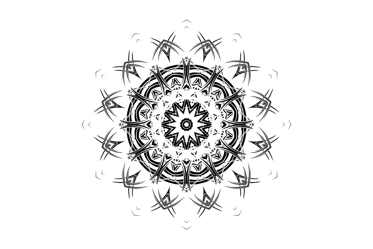 Premium Mandala Illustration Pack, a Decorative Illustration by NJ Himel (Photo 45 of 101)