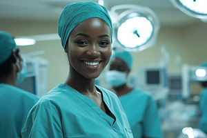 Confident healthcare professional, a Photo by Pavel_design