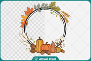 Pumpkin Patch Design Clipart Bundle, a Seasonal Illustration by Actual Pixel (Thumbnail 16 of 17)