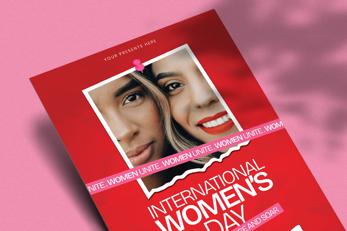 International Women's Day Flyer, a Flyer Template by Attype (Photo 4 of 4)