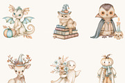 Cute Halloween Pumpkin PNG Clipart, a Seasonal Illustration by BusyDaydesign (Thumbnail 4 of 9)