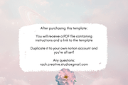 Dreamy Life Planner Notion Template, an App Template by studiorach (Thumbnail 10 of 10)