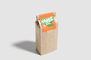 Long Paper Bag Mockup, a Packaging Mockup by HanaSaka_Studio (Thumbnail 5 of 5)