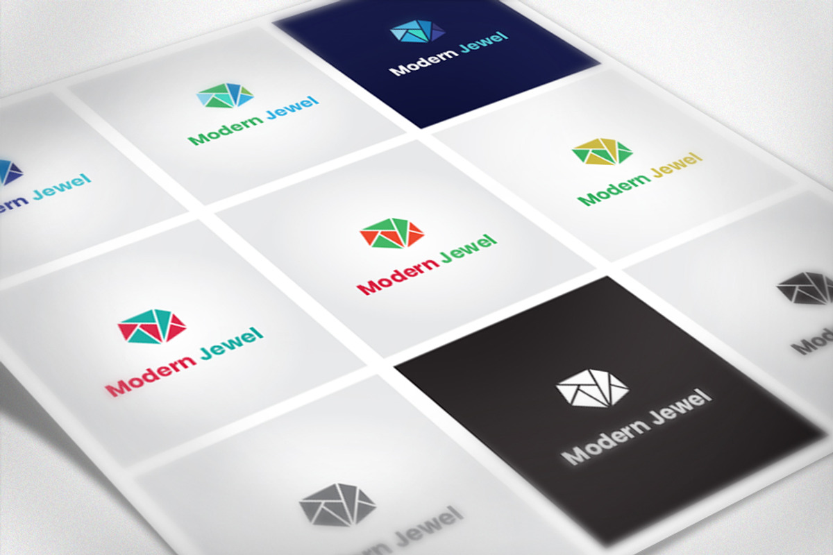 Modern Jewel, a Branding & Logo Template by Cre8iveSense (Photo 3 of 4)