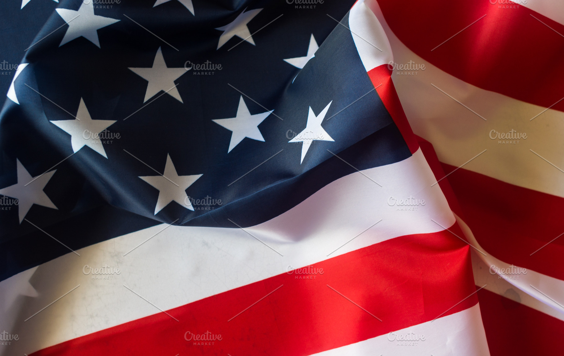American flag featuring america, american, and background, an Arts & Entertainment Photo by expressiovisual