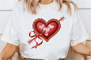 Latch Hook Yarn Valentine Heart PNG, an Illustration by Designking (Thumbnail 6 of 6)