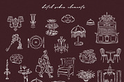 Hand Drawn Boutique Hotel Clipart, an Object Illustration by Teresa Art Store (Thumbnail 7 of 10)