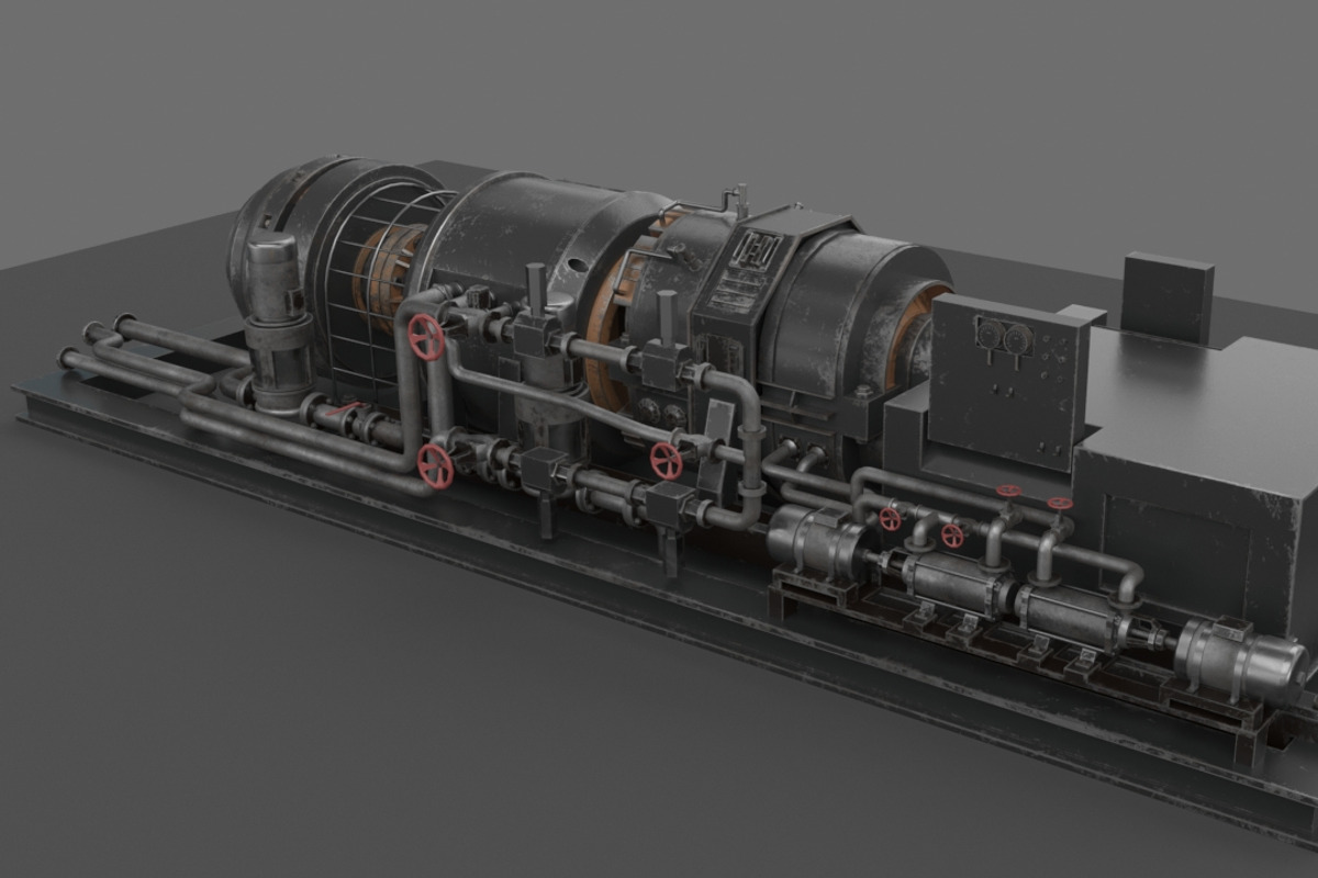 Machinery device, an Object 3D Model by maxpsr (Photo 1 of 7)