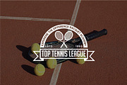 TENNIS- LABELS & LOGOS VOL1, a Branding & Logo Template by shazi (Thumbnail 9 of 14)