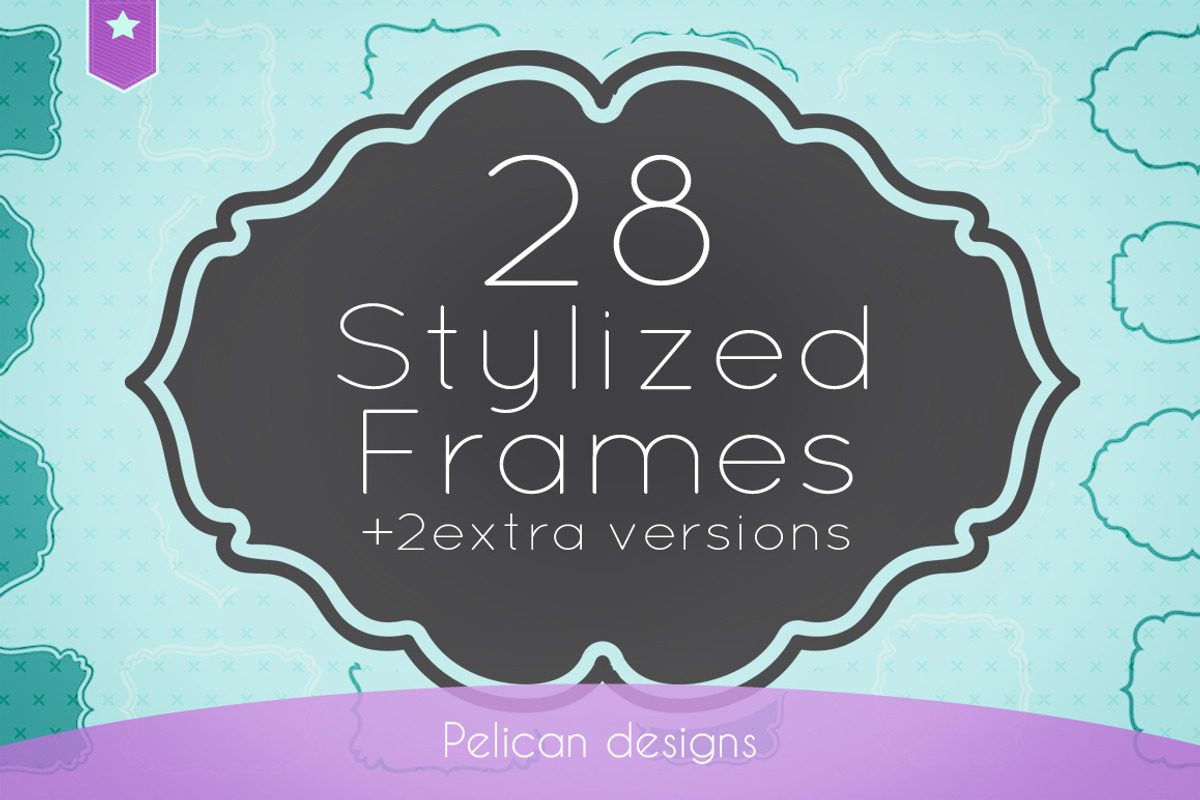 simple elegant frames pack