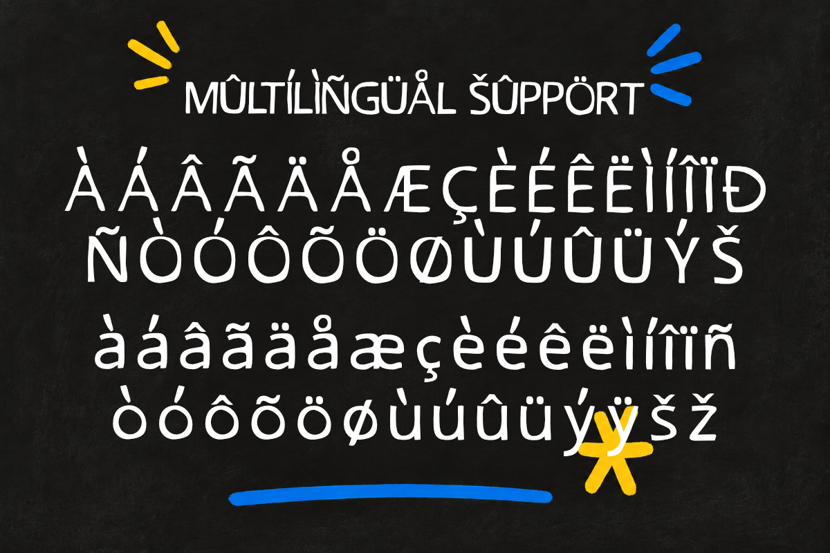 Woblen Hand-Drawn Display Font, a Handwritten Font by Muksal Creative (Photo 13 of 14)