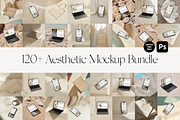 120+ Aesthetic Mockup Bundle, an iPhone Mockup by Feel This (Thumbnail 1 of 15)