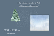 Woodland Landscape Spruce trees, an Illustration by Solo Art Original (Thumbnail 7 of 9)
