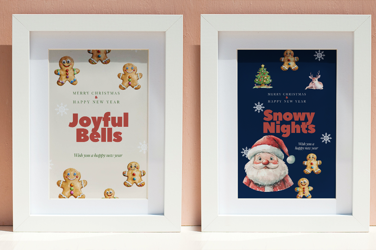 Santa Time Christmas Collection, a Seasonal Illustration by KlymchukArtworks (Photo 5 of 9)