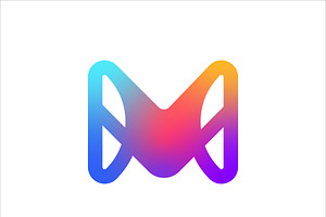 Modern M Letter Colorful Logo Vector, a Branding & Logo Template by Design Store