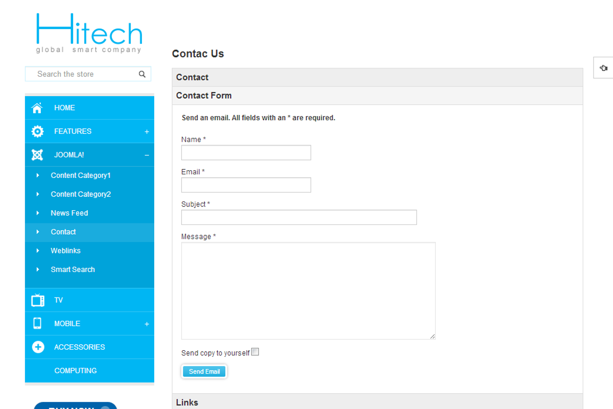 SJ AppStore HiTech with VirtueMart, a Websites & App Template by YouTech (Photo 4 of 5)