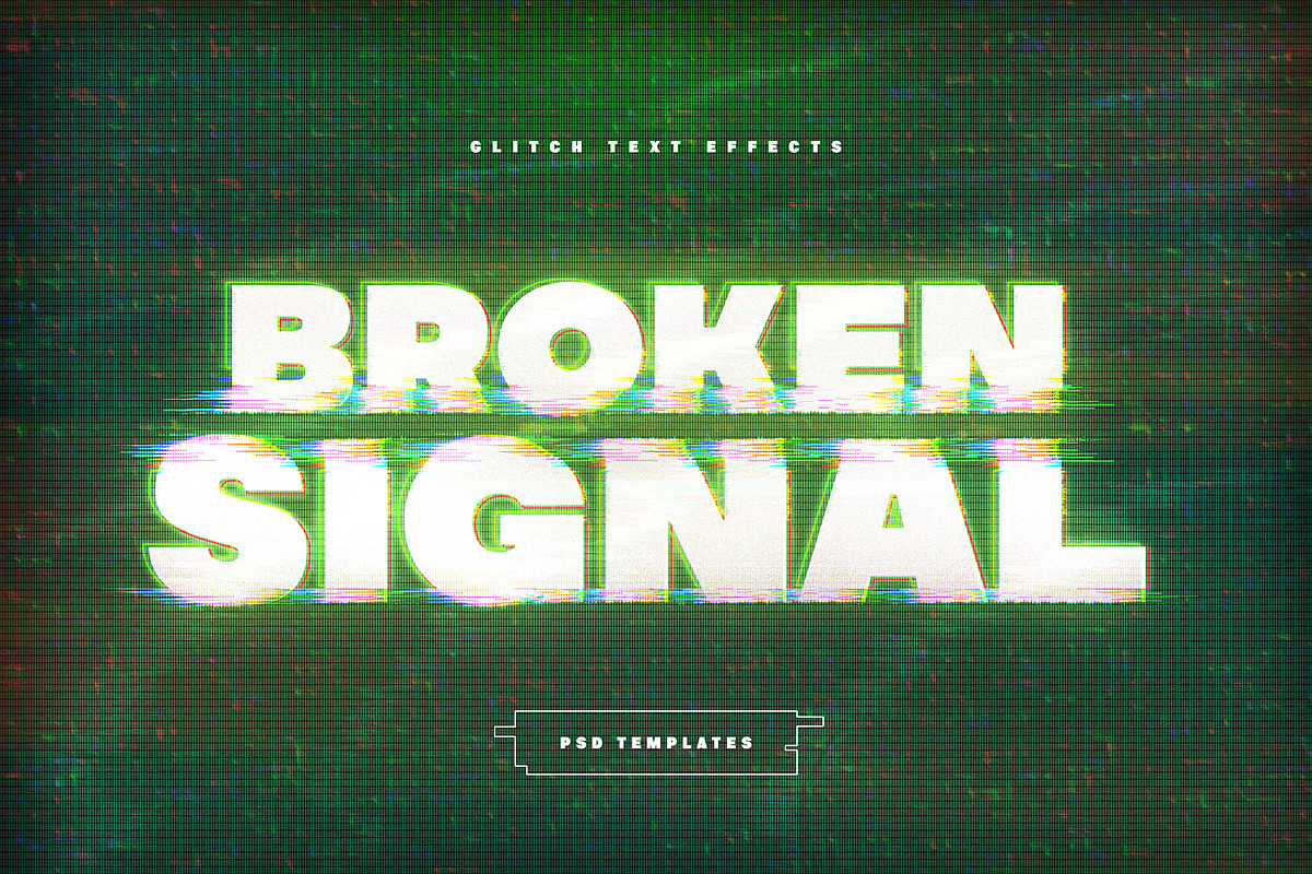 Digital Glitch Text Effect, a Layer Style Add-On by Andrew Skoch Design (Photo 8 of 9)