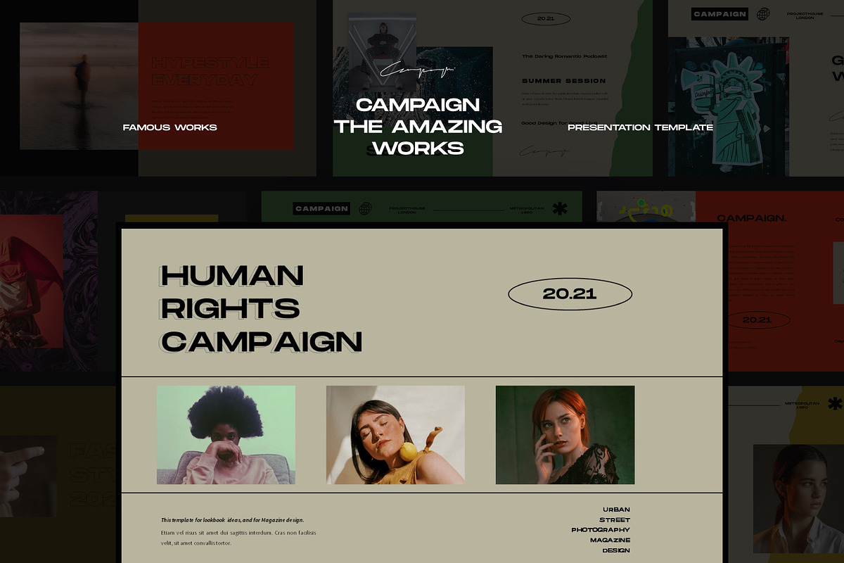 Campaign Bundle Presentation Pack, a Presentation Template by Rocket Template (Photo 2 of 13)