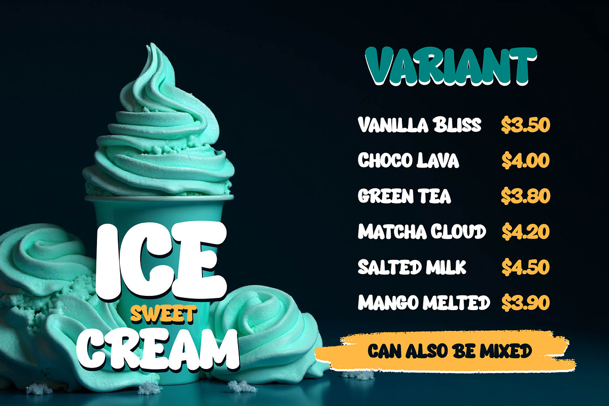 Urban Beat - Fun Bold Display Font, a Font by Gumrega Studio (Photo 5 of 8)