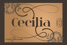 Cecilia | Fancy Serif Family