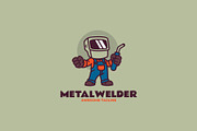 Mascot MetalWelder Logo Design, a Branding & Logo Template by Artnivora.Std (Thumbnail 2 of 2)