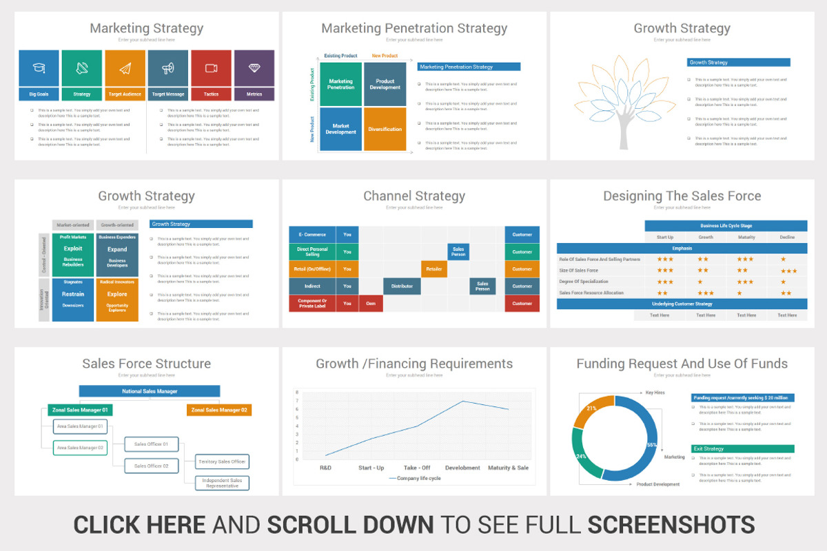 Startup Business Plan PowerPoint, a Presentation Template by OceanArt (Photo 14 of 20)