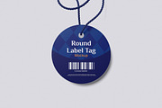 Round Label Tag Mockup, a Product Mockup by swsi-studio (Thumbnail 3 of 5)