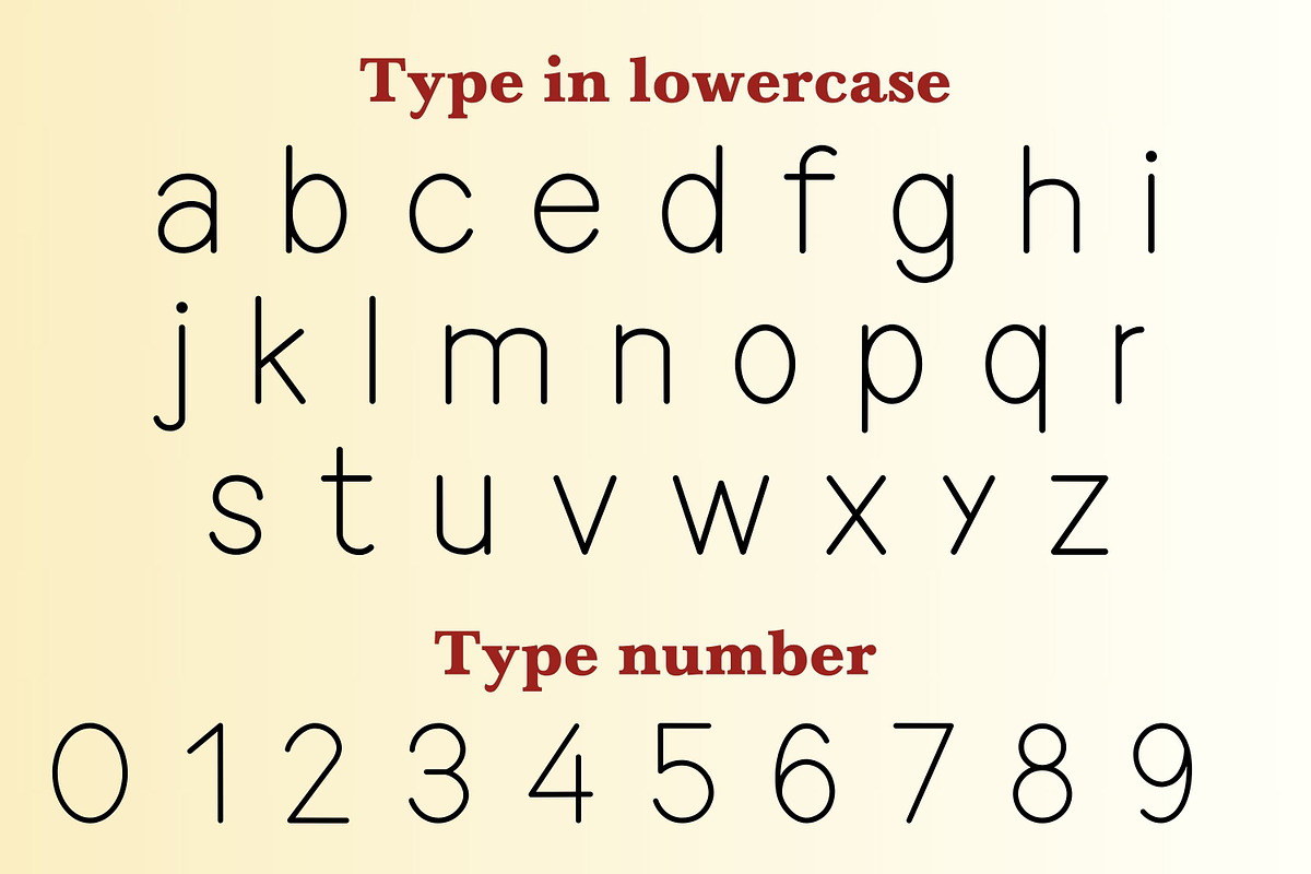 Modern - San Serif Font, a Sans Serif Font by Adalin Shop (Photo 2 of 7)