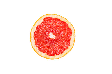 Grapefruit isolate on white, a Food & Drink Photo by yanadjana