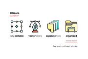 50 Summer Icons, an Icon by Side Project (Thumbnail 5 of 9)