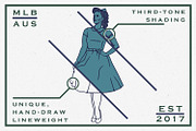 Vintage People Logos, a Branding & Logo Template by Justin Achammer (Thumbnail 2 of 9)