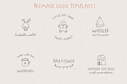 Wintery Holidays font duo, logos, a Script Font by Tabita's shop (Thumbnail 6 of 18)