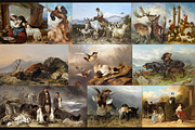 Richard Ansdell - Rare Paintings, an Animal Illustration by Digital Museum (Thumbnail 9 of 9)
